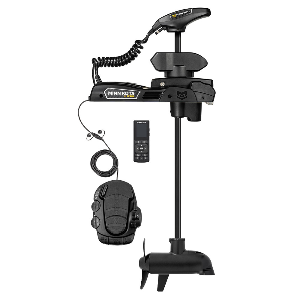 Minn Kota Ulterra QUEST™ 90/115 Trolling Motor w/Wireless Remote - Dual Spectrum CHIRP - 24/36V - 90/115LBS - 45