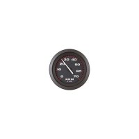 Sierra 58935P Amega Signature Series Black Evinrude / Johnson System Check 0-7,000 Rpm Dial Range Tachometer Gauge With Outboard Alternator Or Coil Sender Code - 58935P - 11-58935Pf1