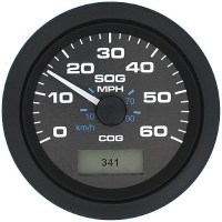 Prem Pro Blk Gps Speedo 60Mph Replaces 11-627060P - 781-627-060P - 11-781627060Pf1