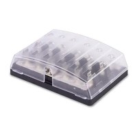 Sierra Fs40900 409 Series Fuse Block W/Bus Bar & Cover - Fs40900 - 11-Fs40900F1