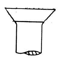 8X2 Flat Scrulox 100/Bg Bell Rv Rvx - 012-Fsq100 8 X 2 - 112-012Fsq1008X2F1