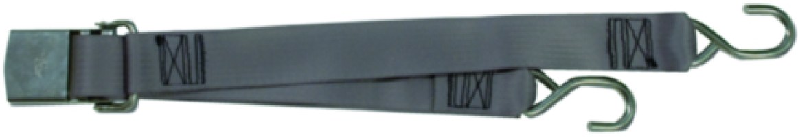 Stainless Steel Gunwale Tiedowns, 16' - 60430 - 74-60430F1