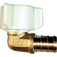 Bristol 49Bpse44G Qestpex Swivel Elbow W/ Plastic Nut - 1/2