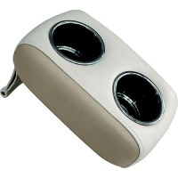 Dbl Drink Holder Plat/Mocha - 3059-1884 - 144-30591884F1