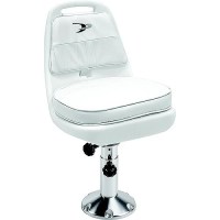 Wise Standard Pilot Chair Package With Chair, Cushions, Mounting Plate, Pedestal And Seat Spider - White - 8Wd013-7-710 - 144-8Wd0137710F1