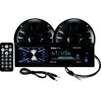 Boss Audio Mcbk634B6 Bluetooth Weatherproof Marine Receiver Package W/ 1 Pair Of 6.5