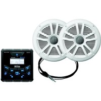 Boss Audio Mckgb450W6 Bluetooth® In-Dash Marine Gauge Receiver W/ 6-1/2