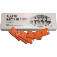 Captain'S Choice Double Edge Plastic Blades, 100 Pk - Pb300 - 160-Pb300F1