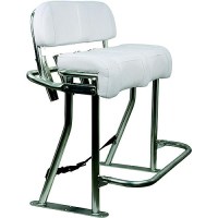 Springfield 108008006 Leaning Post Package, White Seat - 1080080-06 - 169-108008006F1