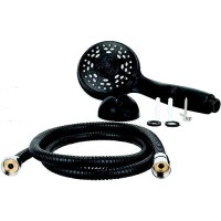 Camco 43744 Premium Rv/Marine Shower Head & Hose Kit, Black - 43744 - 17-43744F1