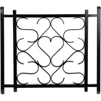 Camco Screen Door Push Bar And Deluxe Grille, White - 43997 - 17-43997F1