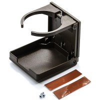 Camco Adjustable Drink Holder, Brown - 44043 - 17-44043F1