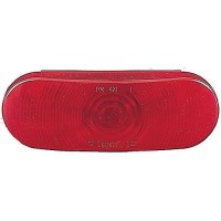 Anderson Oval Stop/Turn/Tail Light Only - Red - E421R - 177-E421Rf1