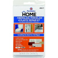Permatex 90217 Fiberglass, Porcelain, Plastic Repair Kit 1.6 Oz - 90217 - 180-90217F1