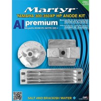 Martyr Cmy300350Xpkita Yamaha Anode Kit, Aluminum - Cmy300350Xpkita - 194-Cmy300350Xpkitaf1