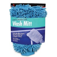 Buffalo Microfiber Blue Chenille Wash Mitt - 68573 - 199-68573F1