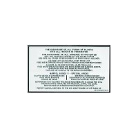 Anti-Dumping Plaque - P227 - 22-P227F1