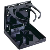 Attwood Fold Up Drink Holder Black - 199241 - 23-24457F1