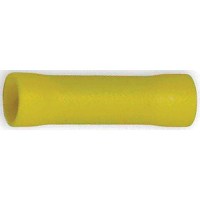 Battery Doctor General Purpose Yellow Vinyl Insulated Butt Connector, 12-10 Awg, 25/Pk. - 80816 - 240-80816F1