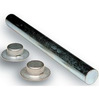 Tie Down Engineering Zinc Plated Roller Shaft With 2 Pal N Zinc - 86025 - 241-86025F1