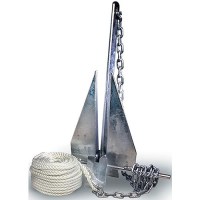 Tie Down Engineering Super Hooker Anchor Kit Includes Anchor, Anchor Line, Chain And (2) Shackles - 95100 - 241-95100F1
