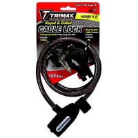 Trimax Tkc106 Quadra-Braid 6 X 10Mm Keyed Cable Lock - Tkc106 - 255-Tkc106F1