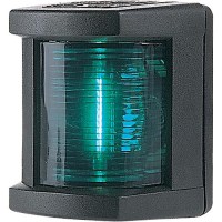 Hella 3562 Series 12V 1 Nm Powerboat And Yacht Navigation Lamp, Black Housing, Starboard - 3562025 - 265-003562025F1