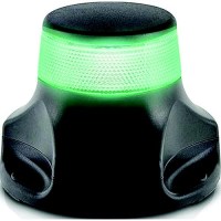 Hella 980910321 Naviled 360 -All Round Navigation Light, Black W/Green Leds - 980910321 - 265-980910321F1