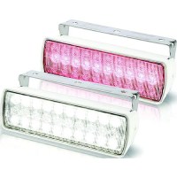 Hella Sea Hawk Xl Dual Color Led Floodlight, White Housing, Red/White Lights - 980950051 - 265-980950051F1