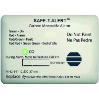 Safe-T-Alert 62541Wt 62 Series Surface Mount Carbon Monoxide Alarm, White - 62-541-Wt - 270-62541Wtf1