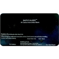 Coleman-Mach Sa340Bl Sealed Battery Carbon Monoxide Alarm, Black, Rectangular - Sa-340-Bl - 270-Sa340Blf1