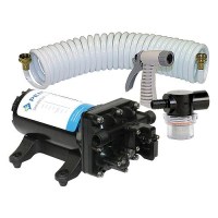 Shurflo Problaster Ii Washdown Pump Kit 12Vdc (Includes Blaster Nozzle And Raw Water Strainer) - 4348-153-E09 - 275-4348153E09F1