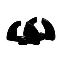 Taylor Black Thermoplastic Turn Latches With Self-Tapping Screws (2 Per Pack) - 1162 - 32-1162F1