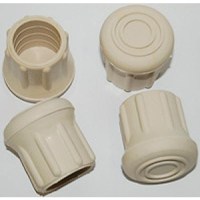 Taylor Rubber Chair Tips - White (4 Per Pack) - 96025 - 32-96025F1