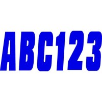 Hardline Series 350 Registration Kit, Solid Color Font (Includes 4 Sets Of 3