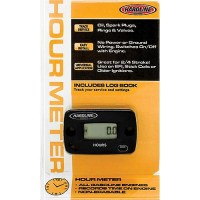 Hardline Hr80632 Hourmeter Any Gas Engine, 2-1/8