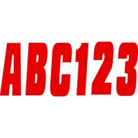 Hardline Series 350 Registration Kit, Solid Color Font (Includes 4 Sets Of 3