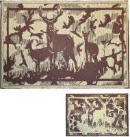 Ming'S Mark Reversible Mat, Deer Camo/Brown, 8' X 11' - Hc8117 - 672-Hc8117F1