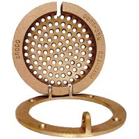 Groco Rsc Bronze Round Hull Strainer With Access - Rsc-1000 - 34-Rsc1000F1