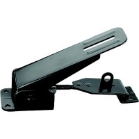 Jr Products 11845 Fold Down Camper Latch & Catch, Black - 11845 - 342-11845F1