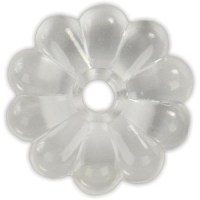 Jr Products Plastic Rosettes, Clear, 14/Pk - 20465 - 342-20465F1