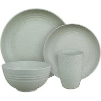 Camp Casual Cc011Ms 8 Piece Microwaveable Dish Set, Mountain Sage - Cc-011Ms - 342-Cc011Msf1