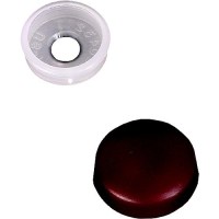 Rv Designer Screw Covers, Brown, 14/Pk - H605 - 350-H605F1