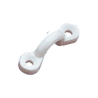 Sea-Dog 0813111 Nylon Pad Eye, White, 5/Cd - 081311-1 - 354-0813111F1