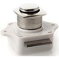 Seadog 225320 Push Button Rim Latch - Square / Round | Stainless/Plastic Housing - 225320-1 - 354-2253201F1