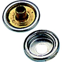 Sea-Dog 2991081 Snap Cap & Socket, Nickel Plated Brass, 6 Sets - 299108-1 - 354-2991081F1
