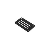 Sea-Dog 3373801 Louvered Vent, Black, A: 1-7/8