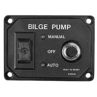 Seadog 423040 Bilge Pump Panel With Circuit Breaker - 2-3/16