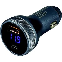 Seadog Xxx Usb 3.0 & Usb-C Power Plug W/Volt Meter - 426514-1 - 354-4265141F1