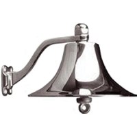 Seadog Cast Polished Brass Bell | #6 Fastener - 455721 - 354-455721F1